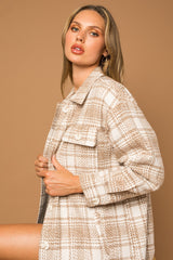 Tan and cream shacked - Shop Amour Boutique