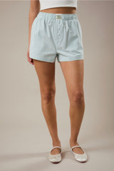 High Waisted Boxer Shorts