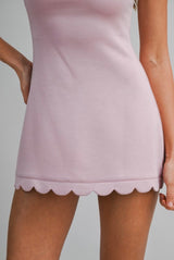 Scalloped Tennis Dress