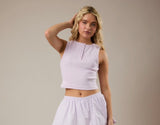 Lavender Sleeveless Top