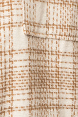 Tan and cream shacked - Shop Amour Boutique