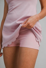 Scalloped Tennis Dress