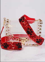 Paw Print Sequin Crossbody Strap - Shop Amour Boutique