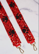 Paw Print Sequin Crossbody Strap - Shop Amour Boutique