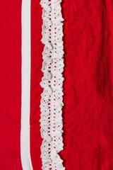Lace Trim Game Day Shorts