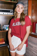 Alabama Sequin Game Day Shirt - Shop Amour Boutique