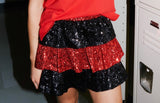 Game Day Sequin Bubble Skort - Shop Amour Boutique
