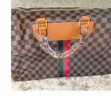 Patterned Duffle Bag - Shop Amour Boutique