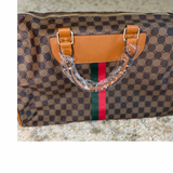 Patterned Duffle Bag - Shop Amour Boutique