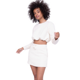 Quilted Athleisure Skort - Pink Peach Boutique