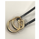 Clear Belt with Patent Accent - Shop Amour Boutique