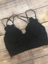 Charcoal Bralette - Pink Peach Boutique