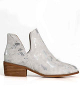 Corkys Wayland White Booties - Pink Peach Boutique