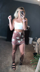 White Crop Tank Top - Pink Peach Boutique
