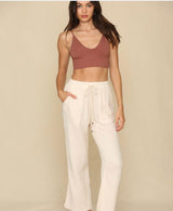 Ribbed Seamless Brami Top - Cocoa - Pink Peach Boutique
