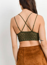 Olive Bralette - Pink Peach Boutique