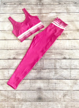 Pretty in Pink Leggings - Pink Peach Boutique