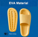 Yellow Pillow Slide Slippers