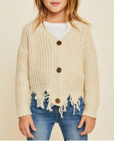 I Know I Can Cropped Cardigan - Pink Peach Boutique