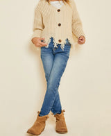 I Know I Can Cropped Cardigan - Pink Peach Boutique