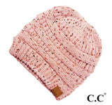 CC Bun Pony Beanie - Pink Peach Boutique