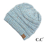 CC Bun Pony Beanie - Pink Peach Boutique