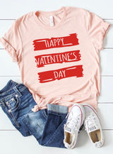 Valentine Graphic Tee - Pink Peach Boutique