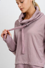 Women's Dusty Pink Pullover - Pink Peach Boutique