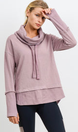 Women's Dusty Pink Pullover - Pink Peach Boutique