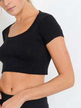 Women's Athletic Crop Top - Pink Peach Boutique