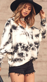 Bohemian Rhapsody Tie Dye Shirt - Pink Peach Boutique
