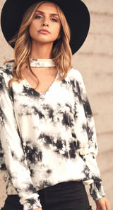Bohemian Rhapsody Tie Dye Shirt - Pink Peach Boutique