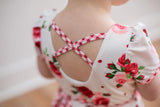 Red Rose Dress - Pink Peach Boutique