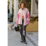 Pink Color Block Corduroy Shacket - Shop Amour Boutique