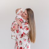 Rose Swaddle & Headband Set - Pink Peach Boutique