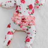 Baby Rose Romper - Pink Peach Boutique
