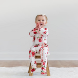 Baby Rose Romper - Pink Peach Boutique