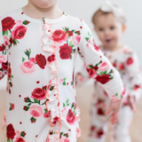 Baby Rose Romper - Pink Peach Boutique