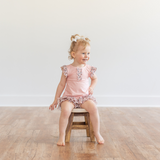 Girl's Pink Leopard Play Set - Pink Peach Boutique