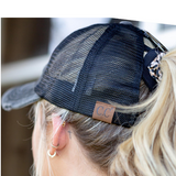 CC Pony Cap - Pink Peach Boutique