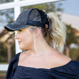 CC Pony Cap - Pink Peach Boutique