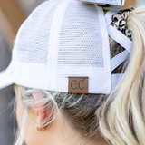 CC Pony Cap - Pink Peach Boutique
