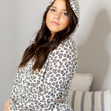 Cheetah Hoodie Lounge Set - Pink Peach Boutique