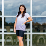 Easy Rider Bike Shorts  - Black - Pink Peach Boutique