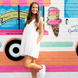 Truth Be Told Romper Dress - Pink Peach Boutique