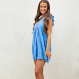 Truth Be Told Romper Dress - Pink Peach Boutique