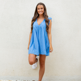 Truth Be Told Romper Dress - Pink Peach Boutique