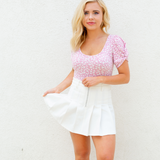 Sorority  Ready Pink Bodysuit - Pink Peach Boutique