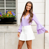 In Love Lavender Bodysuit - Pink Peach Boutique