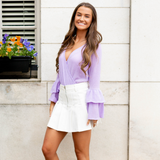 In Love Lavender Bodysuit - Pink Peach Boutique